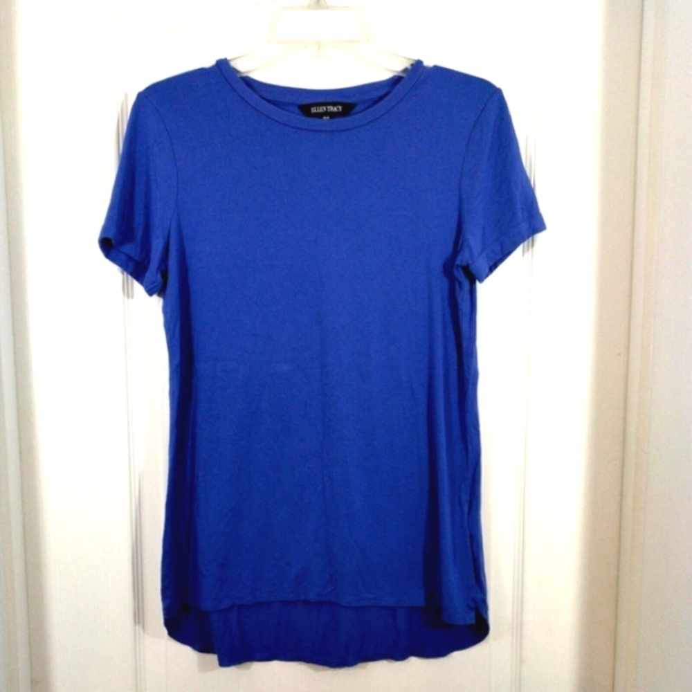 Ellen Tracy Royal Blue T Shirt